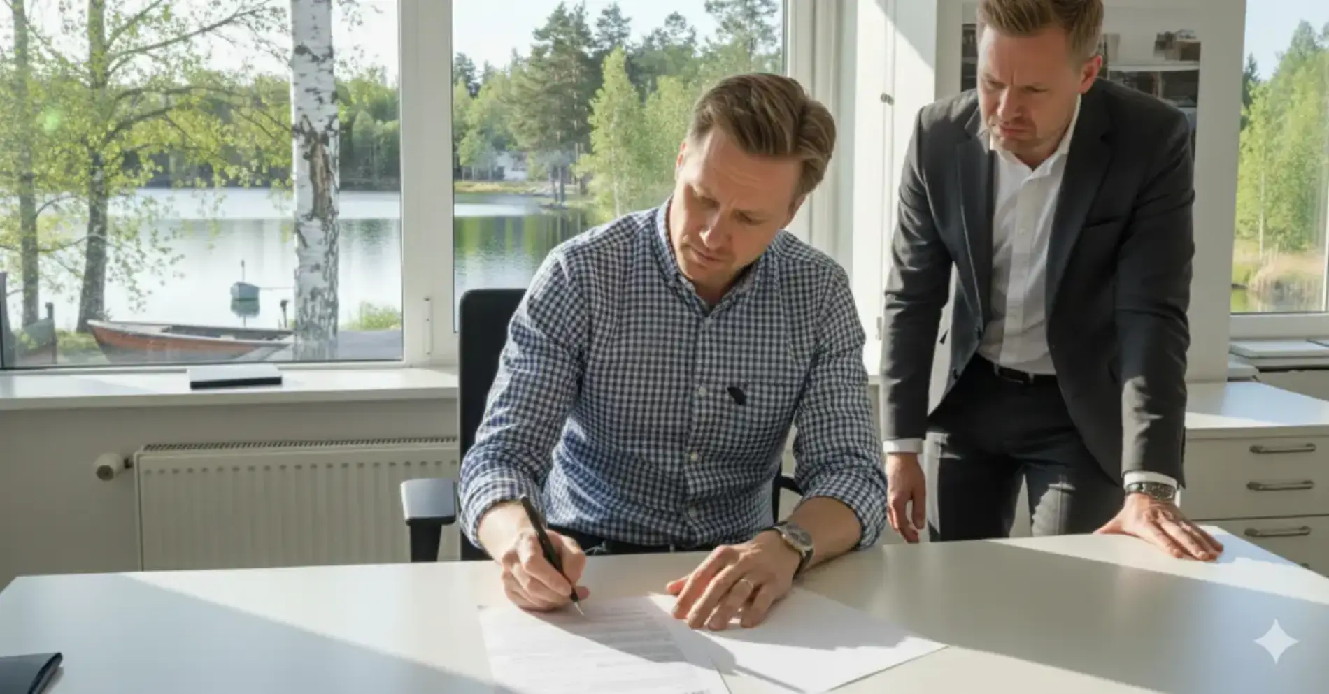 osakassopimus ja osapuolet